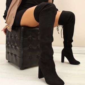 Candie's® Talent Women's Over-The-Knee
Black Boots